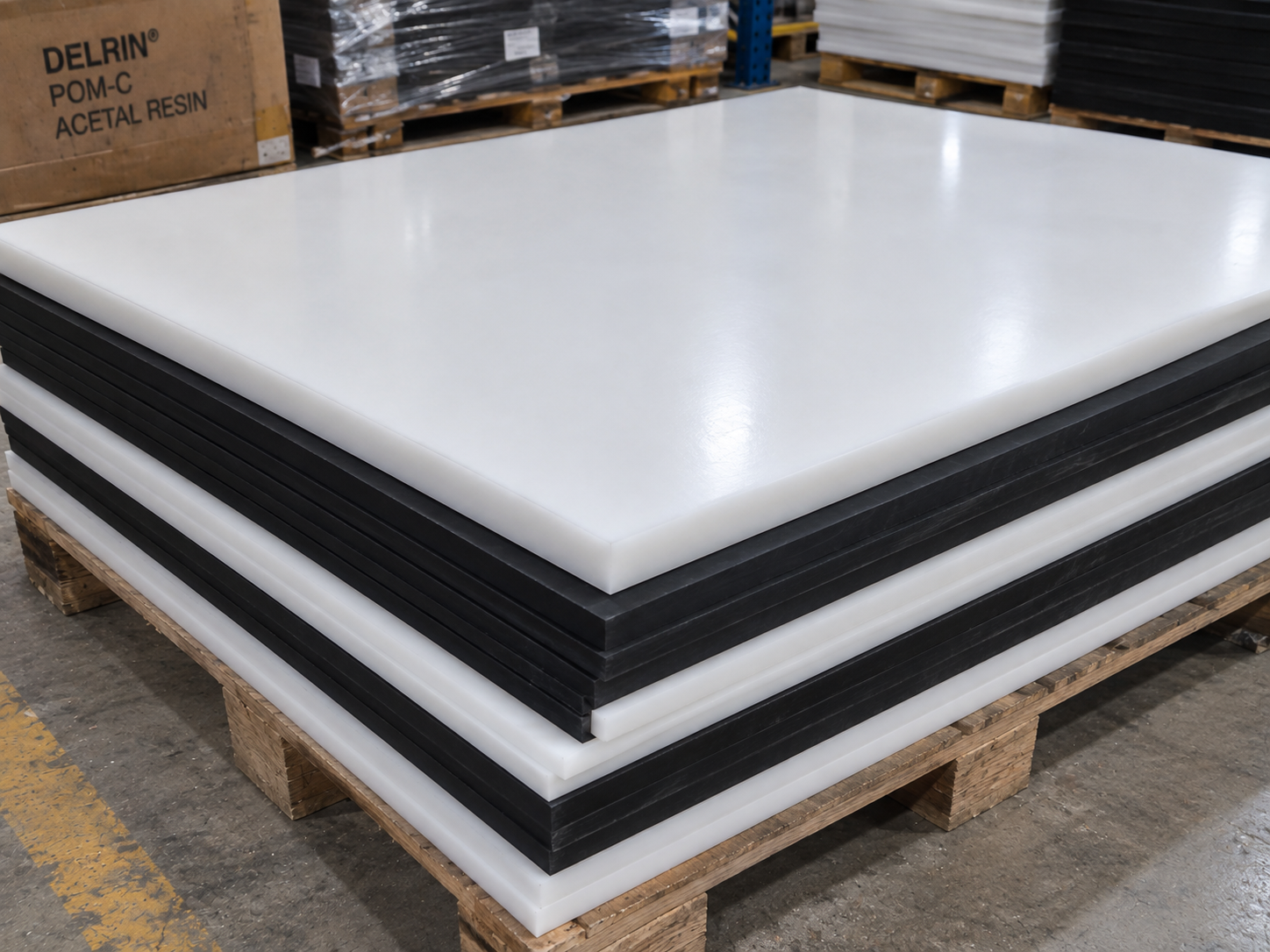 Delrin POM Acetal Sheet supplier India - Visanix Global